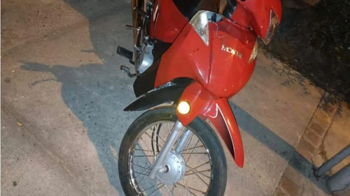 San Rafael inseguro: tres menores se robaron una moto y fueron capturados