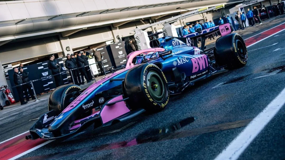 Colapinto contra los gigantes: metió al Alpine en el top 3 tras una mañana caótica de test que dominó Red Bull