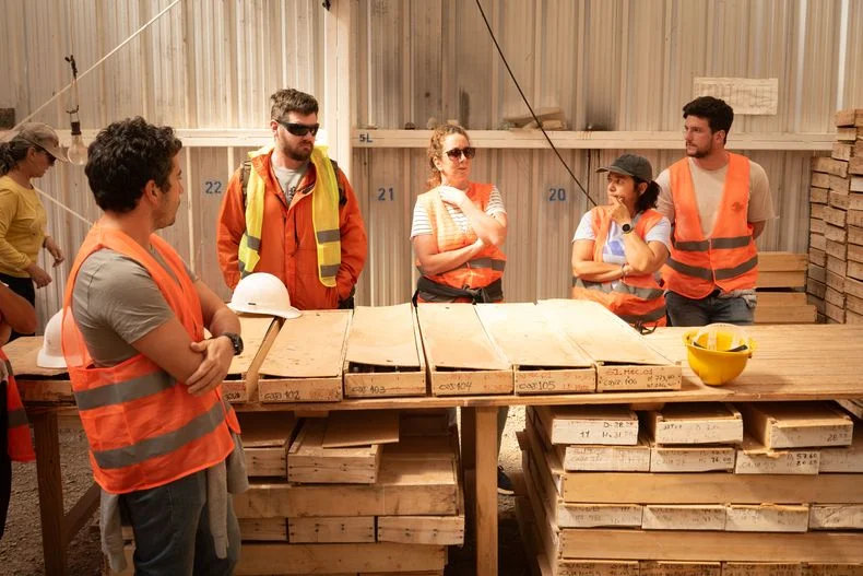 T&eacute;cnicos del Gobierno visitaron la zona de Uspallata donde San Jorge quiere instalar la mina.&nbsp;