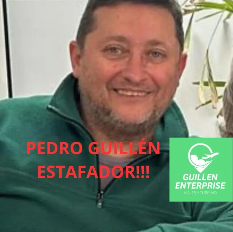 La imagen que difunden las víctimas de la estafa.