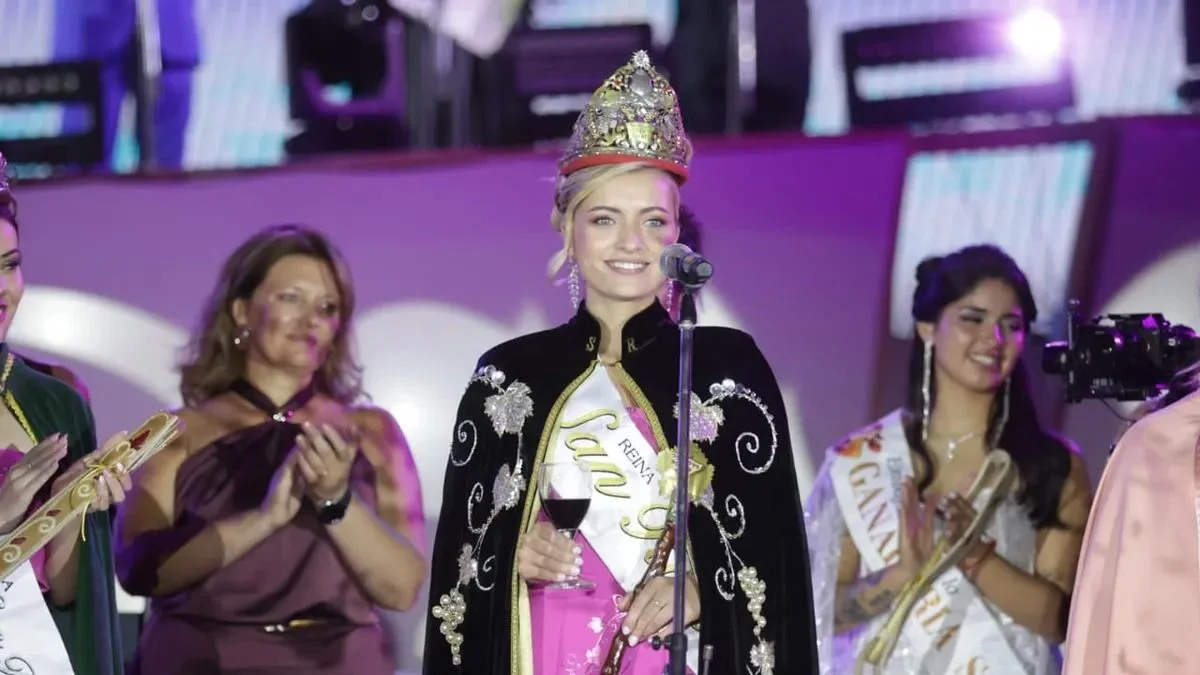 La reina de la Vendimia vuelve a sus pagos y habrá una gran fiesta de bienvenida