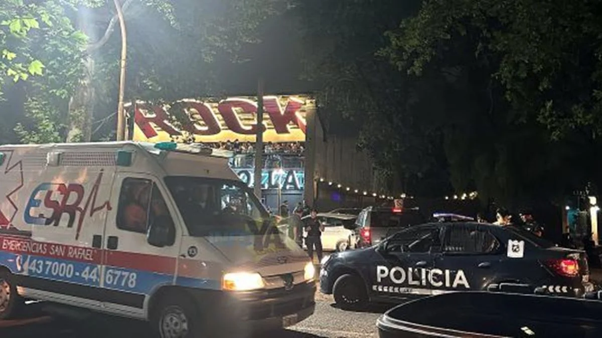 Violencia en un boliche de San Rafael: un hombre le rompió una copa en la cabeza a un personal de seguridad