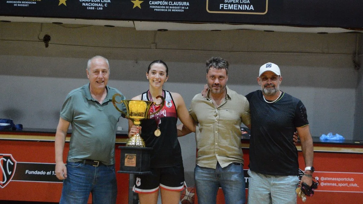 Emilia Gamarra, MVP de las finales del básquet femenino: "Fue tremendo año"