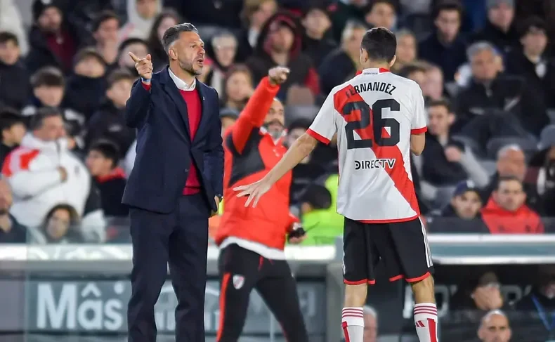 Nacho Fern&aacute;ndez se refiri&oacute; al conflicto de Mart&iacute;n Demichelis con el plantel.