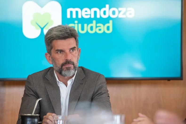 El intendente de la Ciudad de Mendoza, Ulpiano Suárez. 