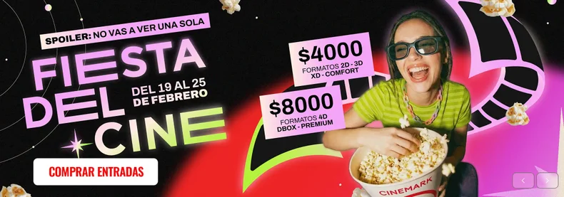 En Mendoza, Cinemark ofrecer&aacute; entradas a $4.000 y $8.000.&nbsp;