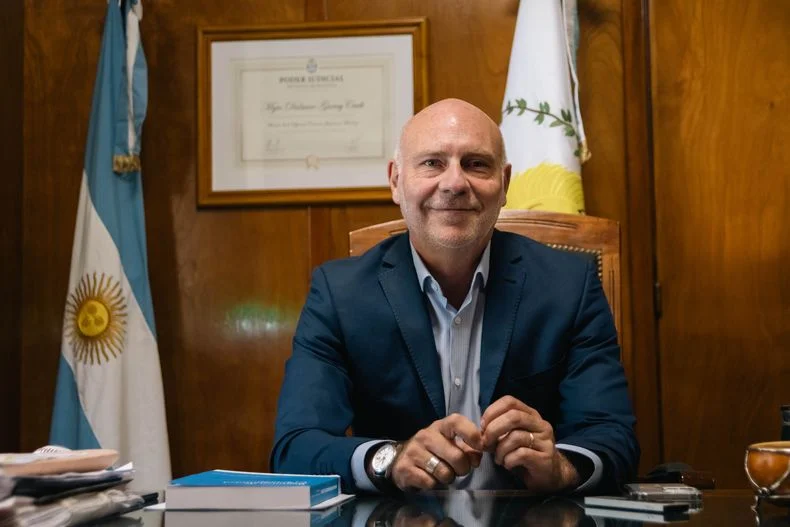 Dalmiro Garay, presidente de la Suprema Corte de Justicia de Mendoza.&nbsp;