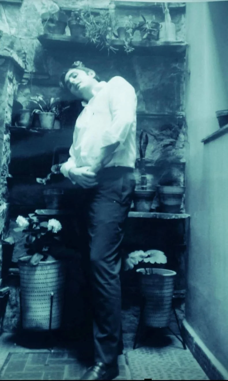 Eduardo Jorge Valverde en su juventud. / Gentileza Hipólito Valverede.