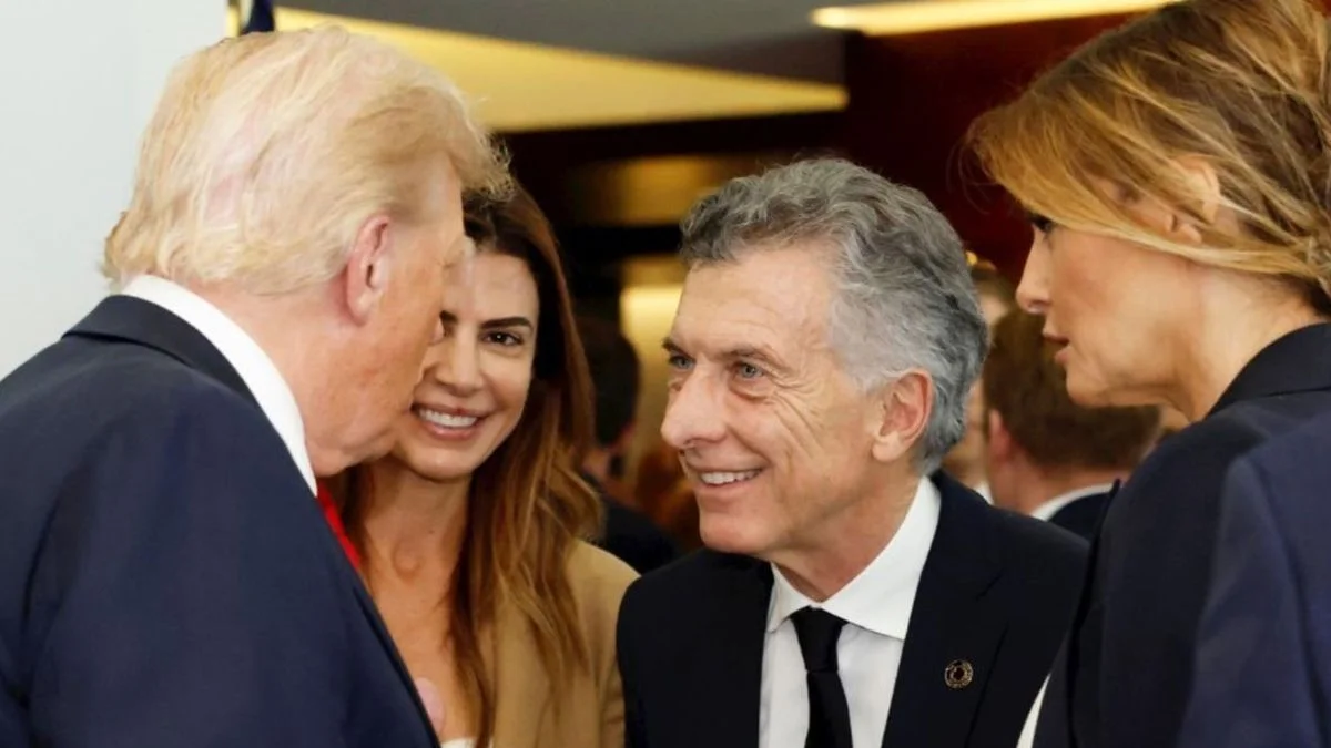 Macri y Trump se reencontraron en Nueva Jersey durante la final del Mundial de Clubes