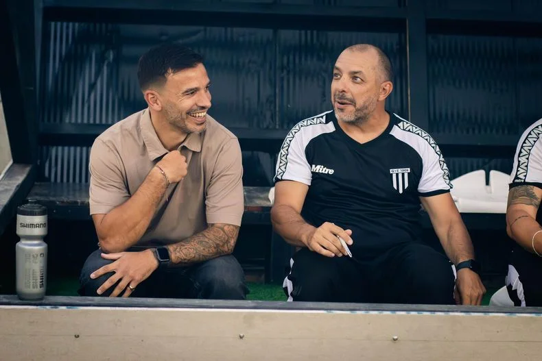 Ariel Broggi, entrenador de Gimnasia.