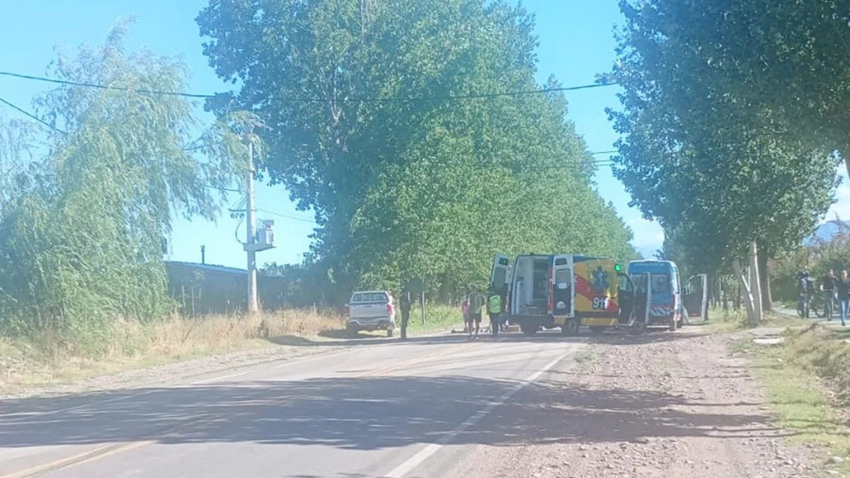 Tragedia en Tunuyán: murió un menor en un accidente vial