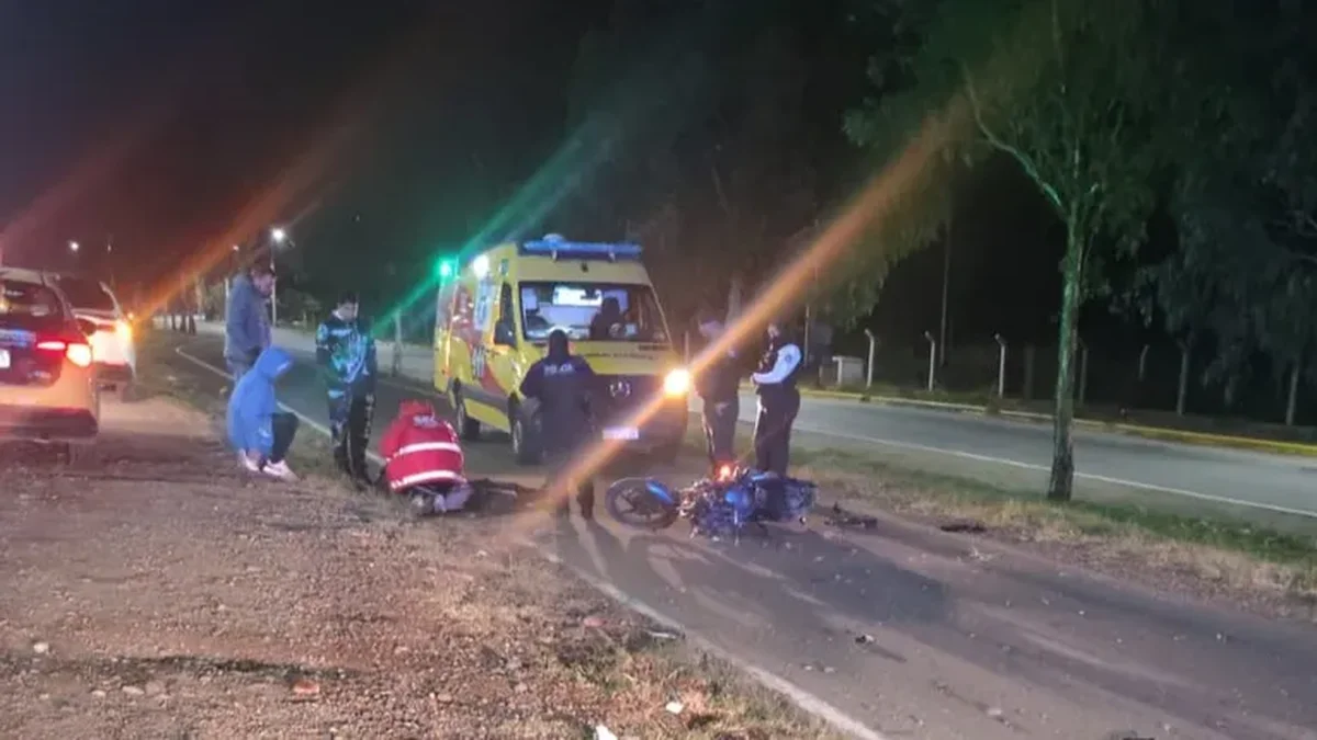Atropelló a un motociclista con su camioneta en Guaymallén y huyó
