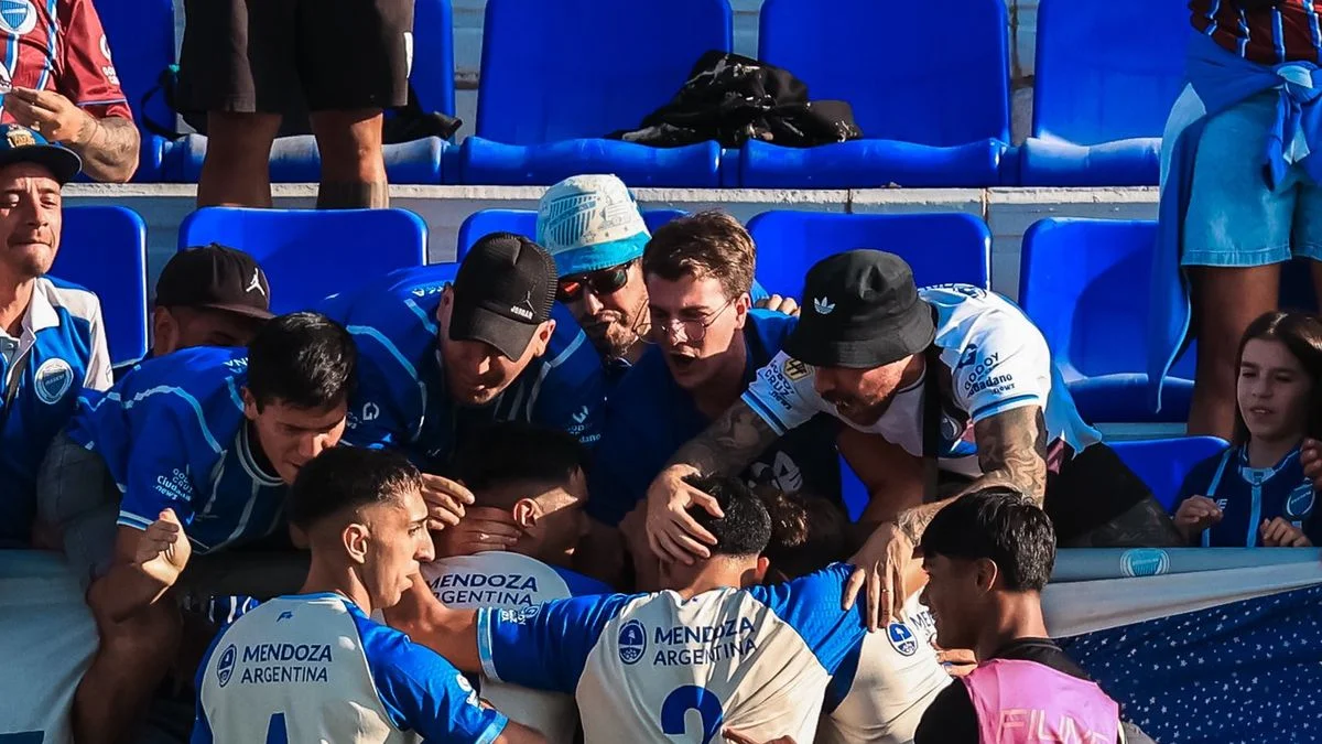 Juan Andrada tras la victoria de Godoy Cruz: "Nos sacamos una mochila de encima"