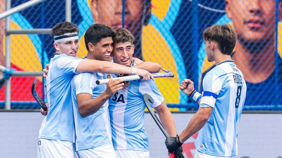 Hockey sobre césped: Los Leoncitos igualaron en su segunda presentación en el Mundial Junior