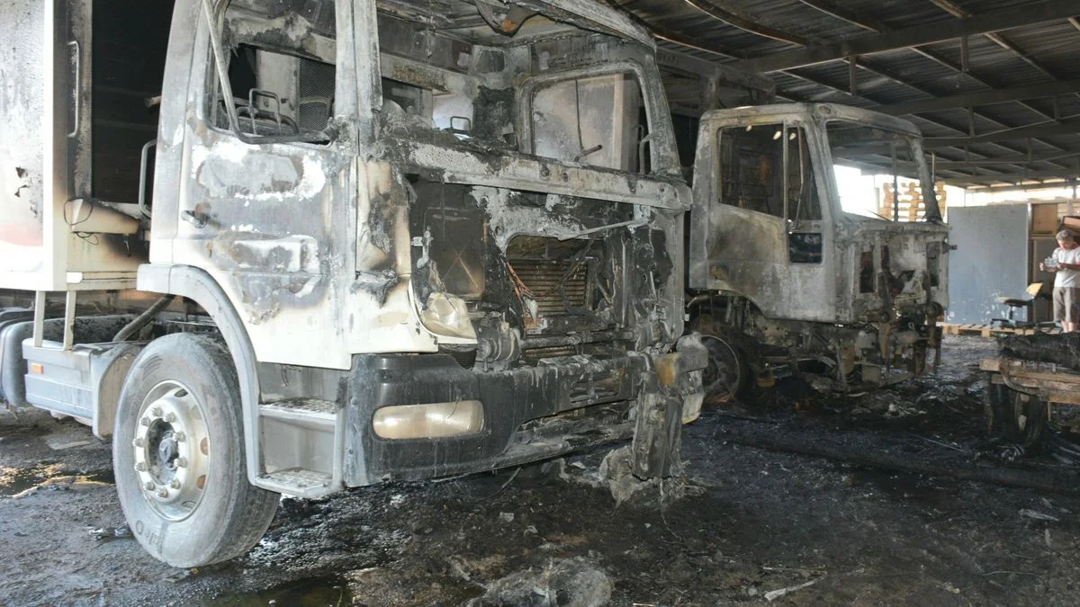 Un incendio generó pérdidas millonarias en un galpón municipal de Lavalle