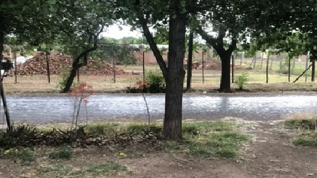 Sol, granizo y lluvias: el drástico cambio climático que se registró en San Rafael