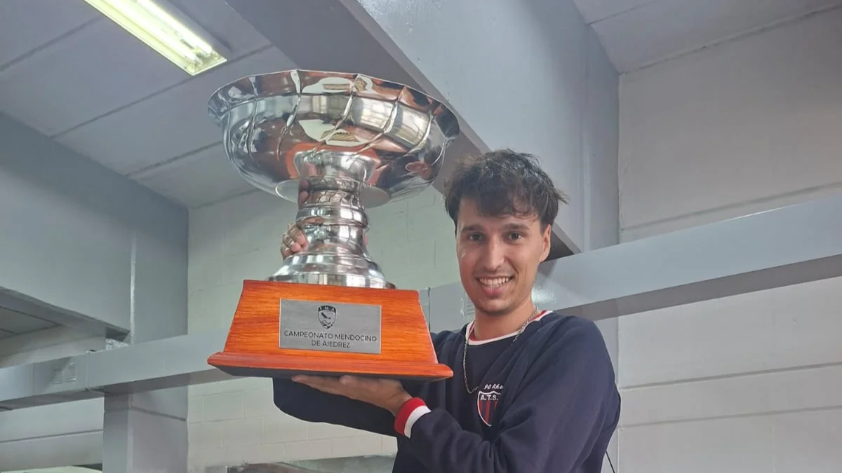 Indalecio López Miller se consagró campeón mendocino absoluto superior de ajedrez