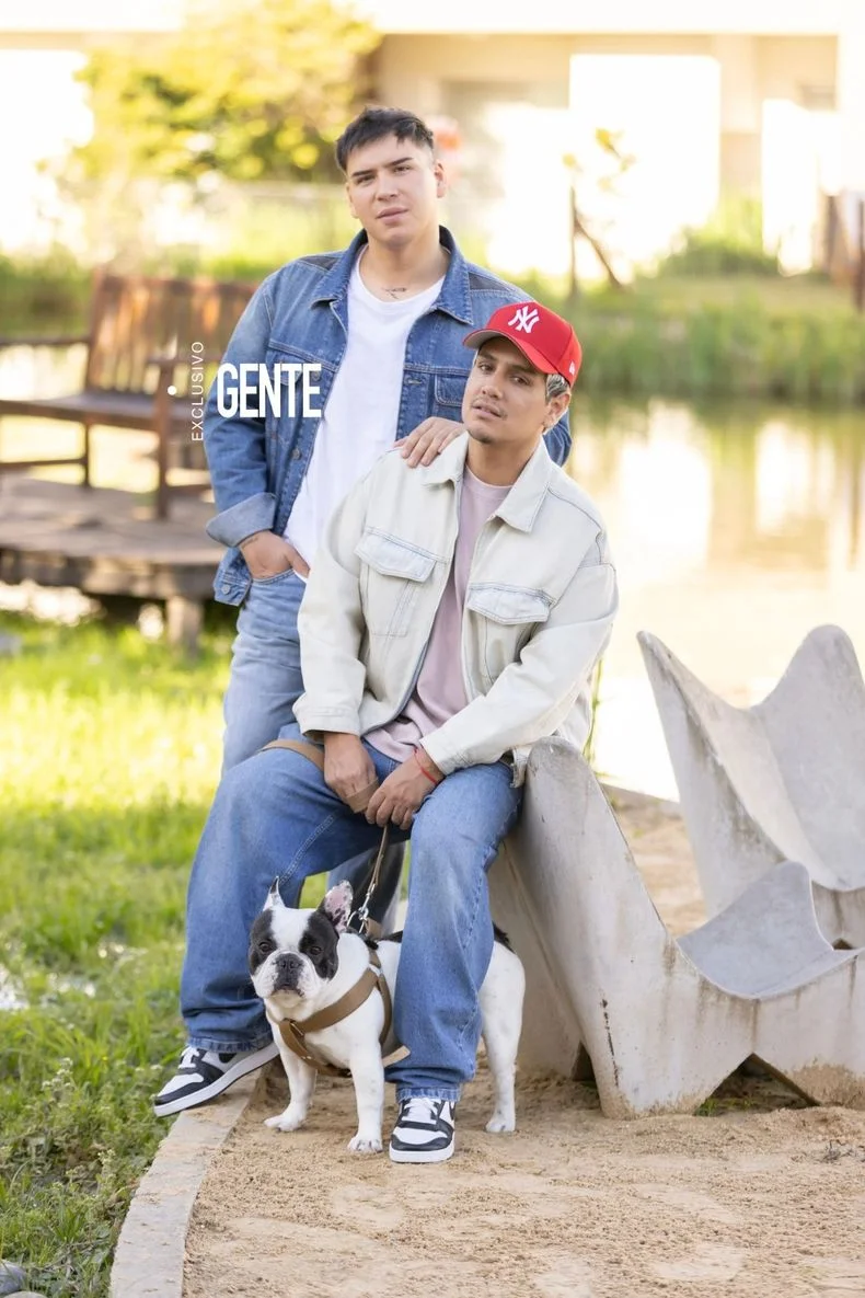 Kennys Palacios y su pareja (septiembre 2025)