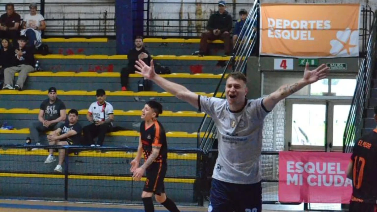 Gianluca Comandini, campeón de la División de Honor de fútbol de salón con Jockey: "Es una locura"