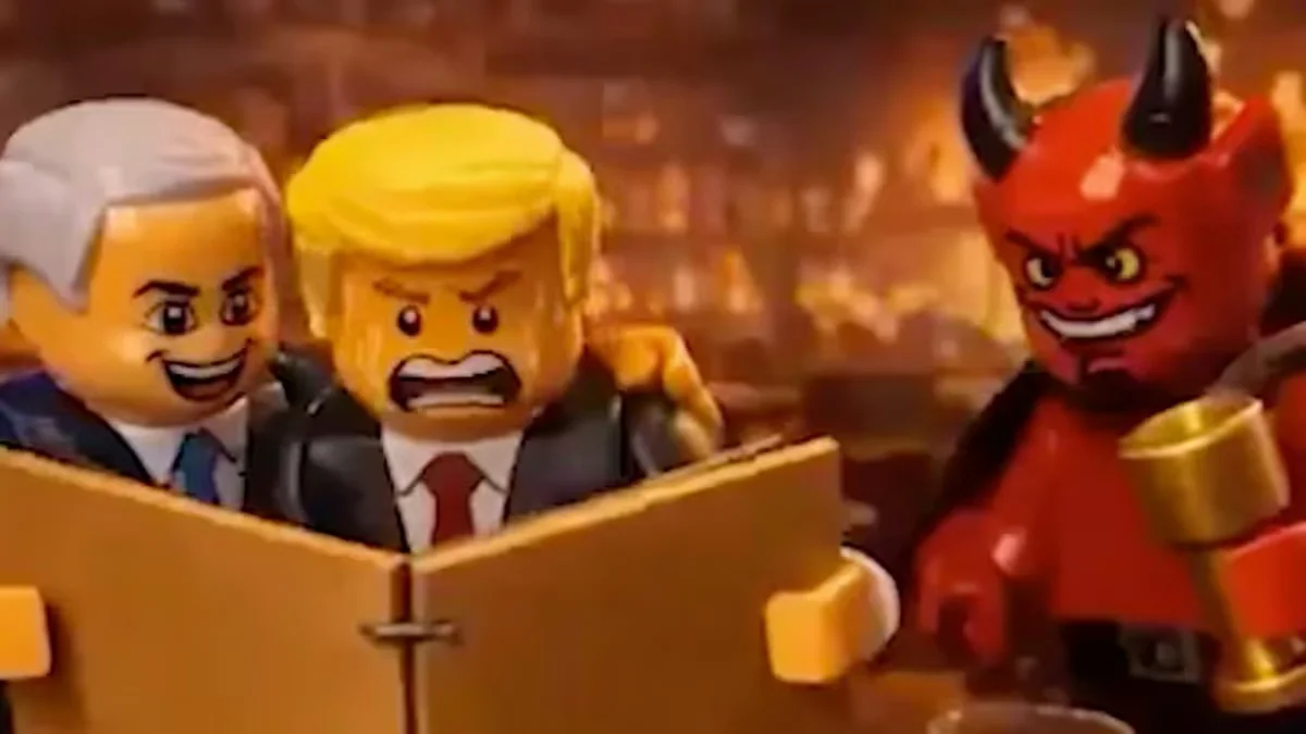Irán pelea la narrativa: la tv estatal lanzó un video animado que culpa a Trump de iniciar la guerra