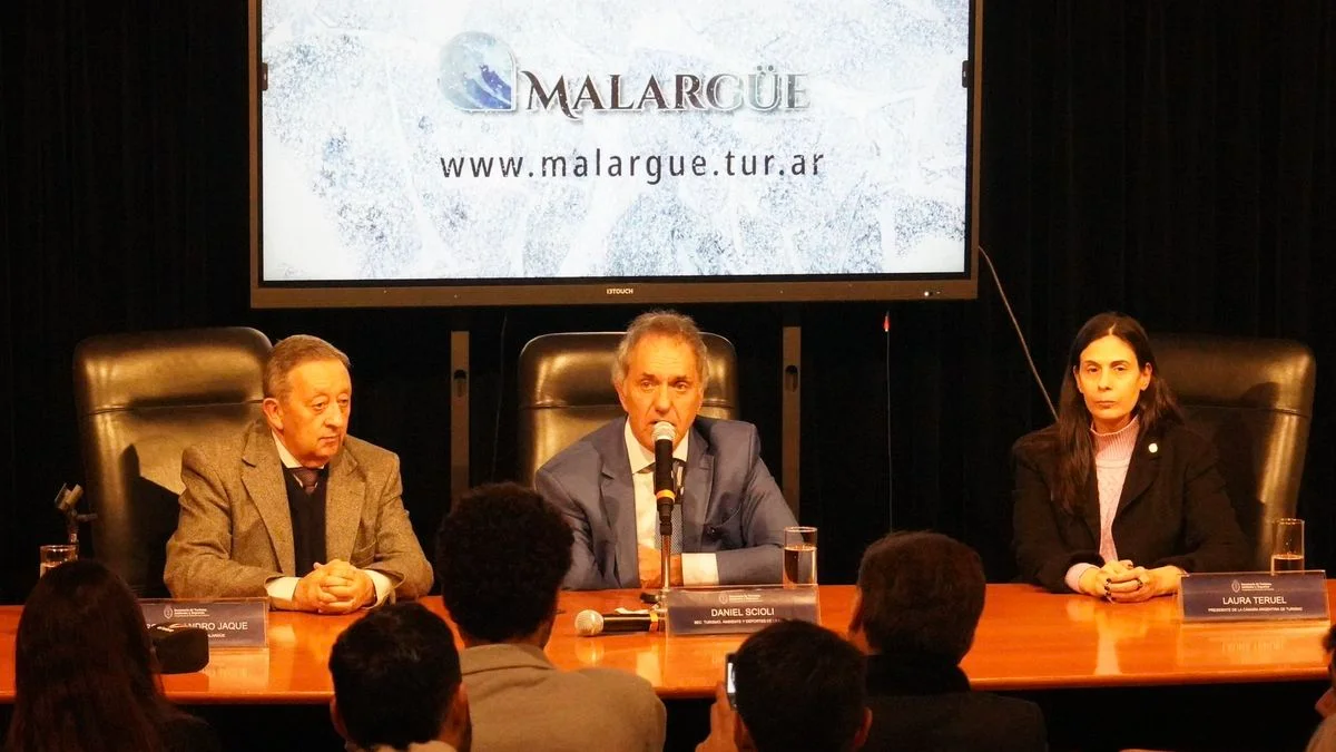 Con la presencia de Daniel Scioli, se presentó la temporada de invierno en Malargüe