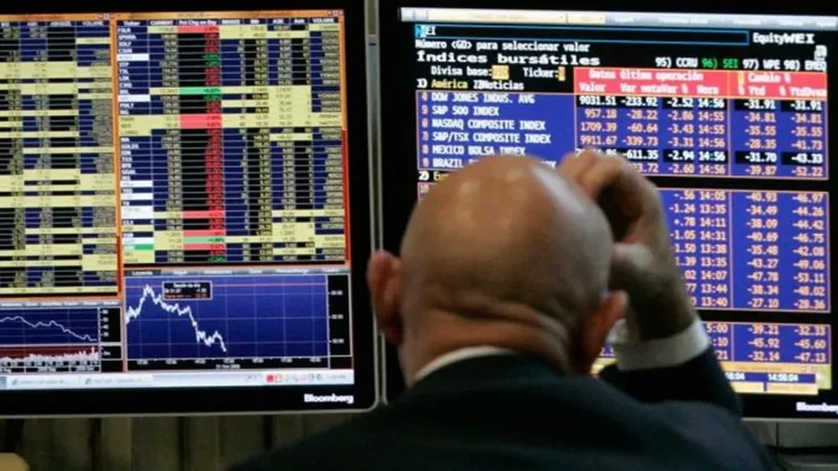 Fuerte retroceso de las acciones argentinas en Wall Street durante el feriado