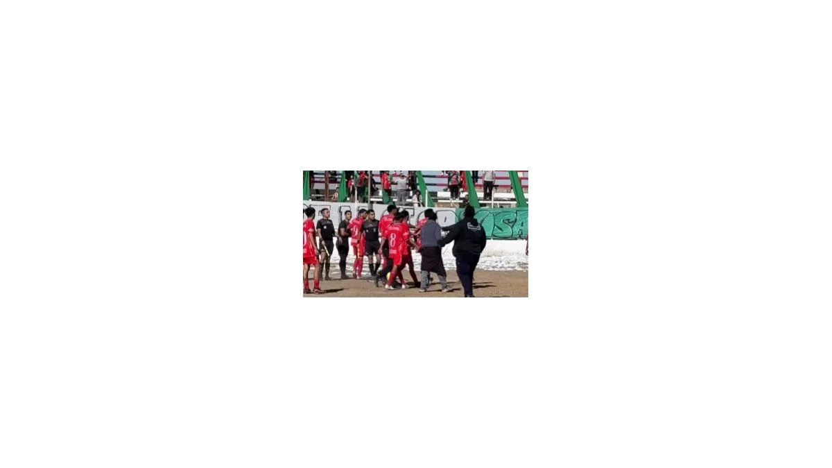 Violencia en Liga Mendocina: un jugador golpeó al árbitro y tacleó a un seguridad