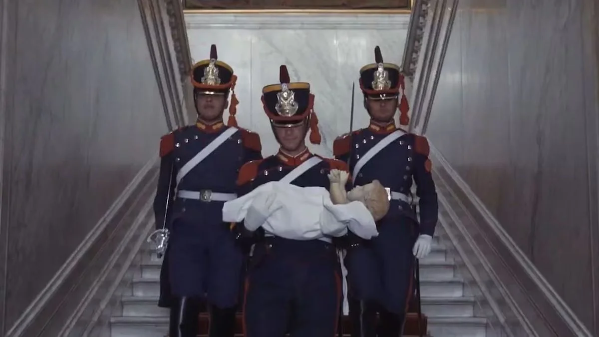 El sombrío saludo de Casa Rosada para celebrar Navidad