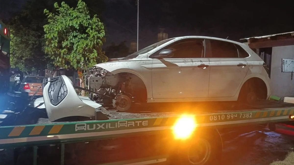 Lo sorprendieron desarmando un auto robado en Godoy Cruz y quedó detenido