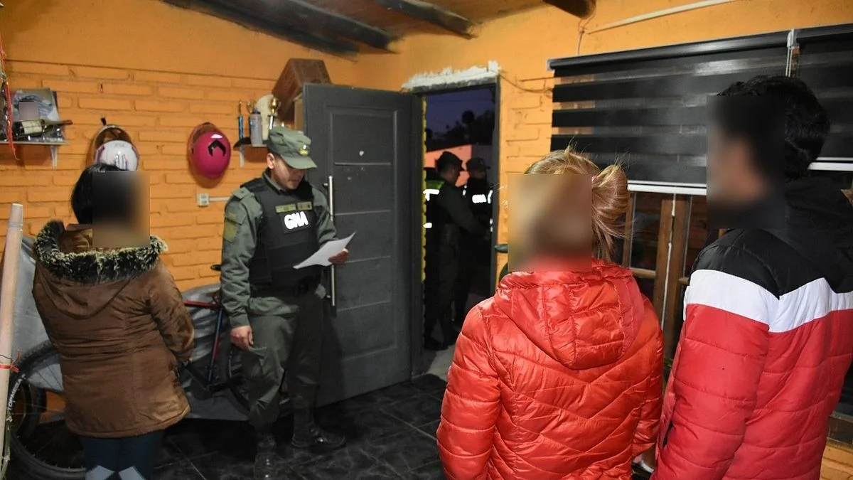 San Rafael y Malargüe: operativo de Gendarmería terminó con cuatro detenidos
