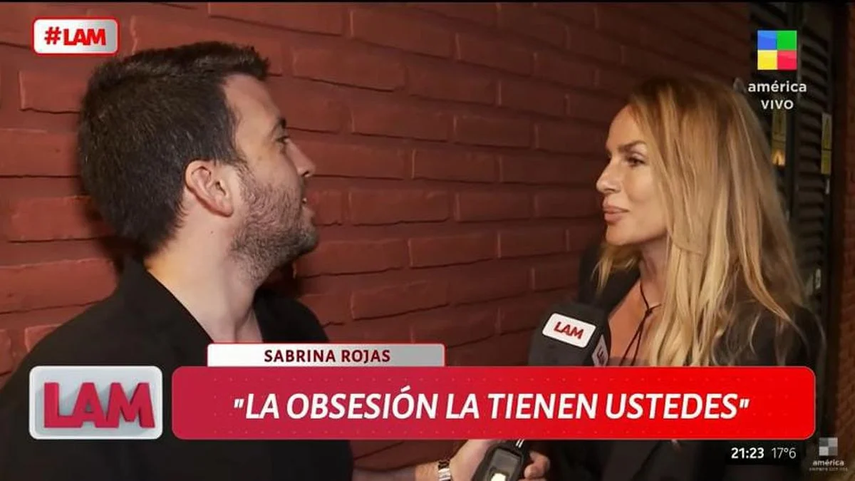Sabrina Rojas se quejó de que es noticia sólo cuando nombra a Luciano Castro