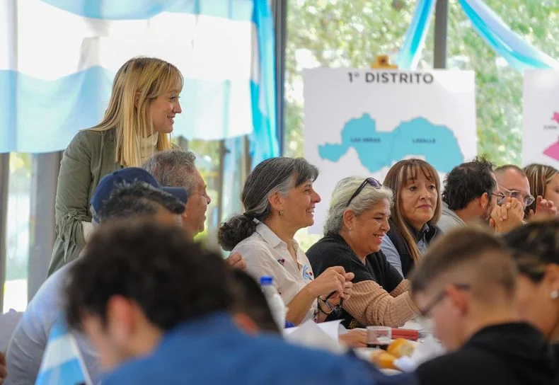 La senadora nacional Anabel Fernández Sagasti. 
