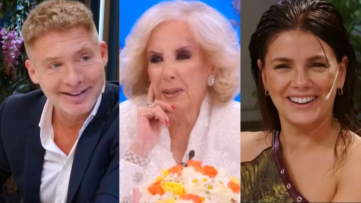 La incómoda pregunta de Mirtha Legrand que descolocó a Adrián Suar y Natalie Pérez