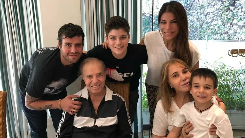 Carlos Menem, Zulema Yoma, Carlos Nair, Zulemita y sus hijos Luca y Malek