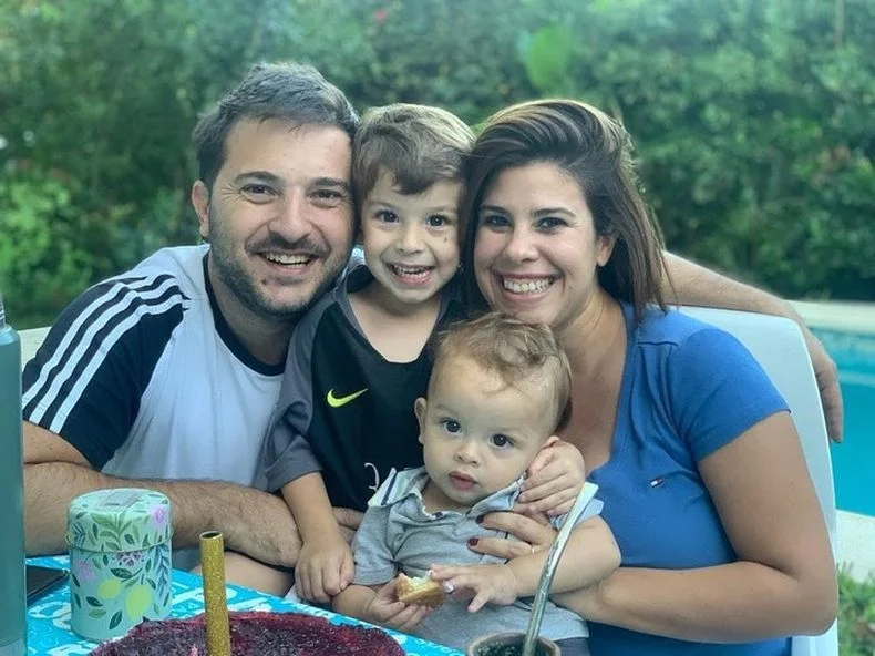 Diego Brancatelli y Cecilia Insinga se casaron en 2013.