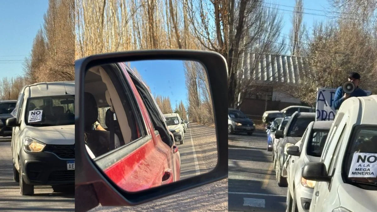 No cesa la protesta en Uspallata: se multiplican los caravanazos contra la mina de oro y cobre de San Jorge