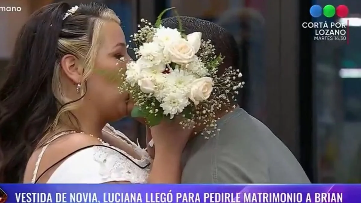 La mujer de Brian entró a Gran Hermano y le propuso casamiento