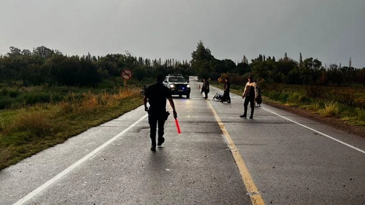 Trágico accidente en San Rafael: un hombre murió al perder el control de la motocicleta en la que viajaba