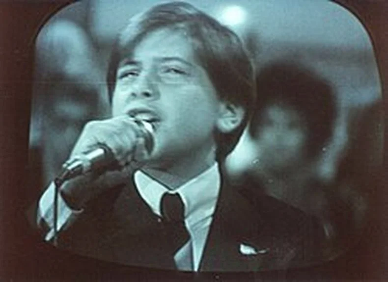 Gabriel Canci en el programa de televisi&oacute;n Grandes Valores.