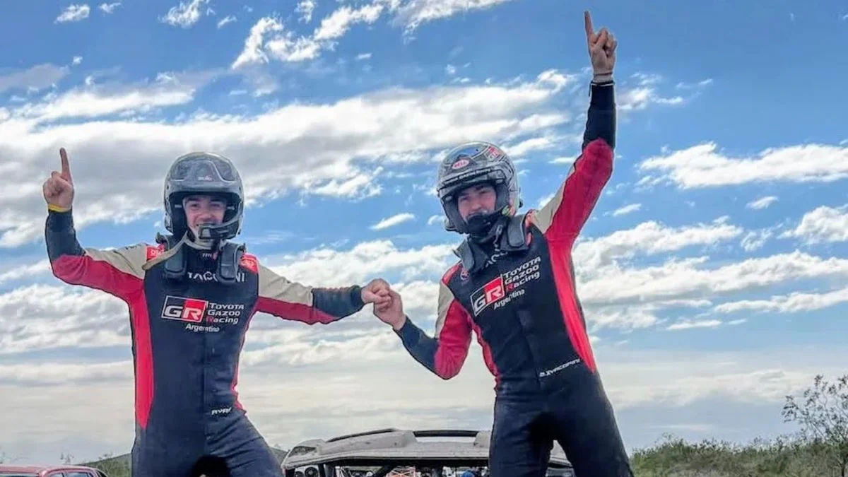 Juan Cruz Yacopini y Santiago Rostan, los destacados de la 1ra fecha del mendocino de Rally Cross Country