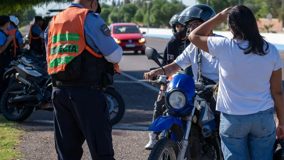Controles viales durante Navidad en Mendoza: diez conductores sancionados por hora
