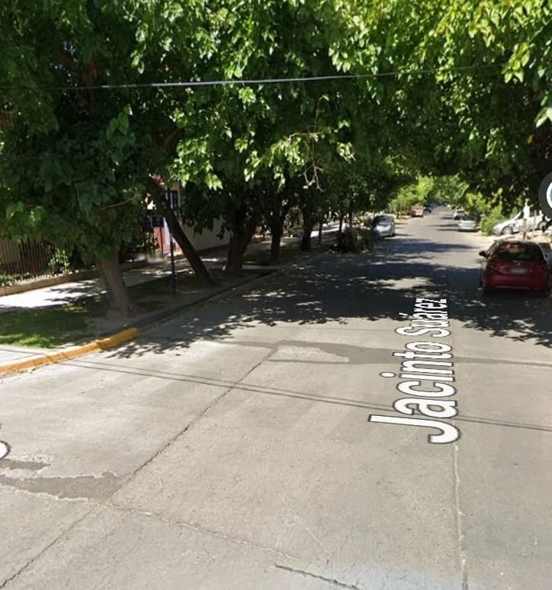 Zona de Las Heras donde localizaron la camioneta robada