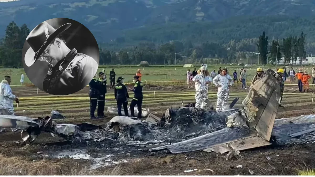Conmoción en Colombia por un accidente aéreo: seis personas murieron, entre ellas el cantante Yeison Jiménez