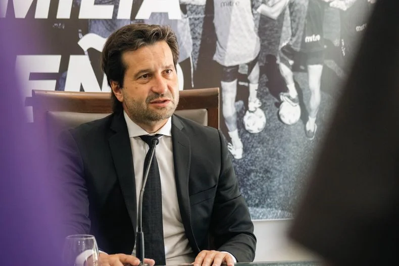Fernando Porreta, zar de la obra p&uacute;blica provincial y presidente de Gimnasia y Esgrima.