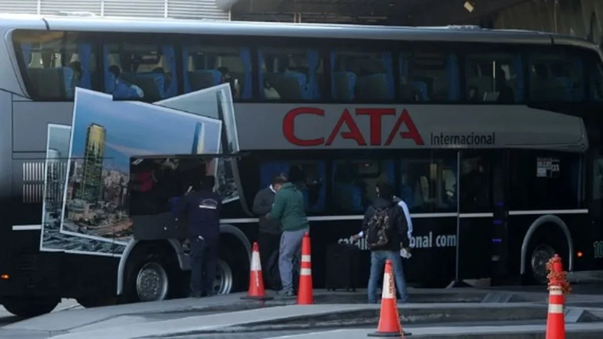 Controles a camiones y colectivos en Mendoza: falta de papeles y alcoholemias positivas
