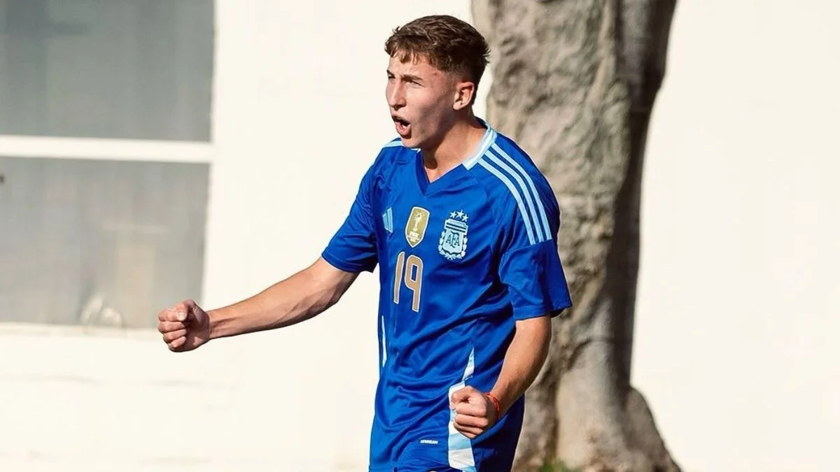 Con Santino Andino e Ignacio Perruzzi, la Selección Argentina Sub 20 debuta en el Sudamericano ante Brasil