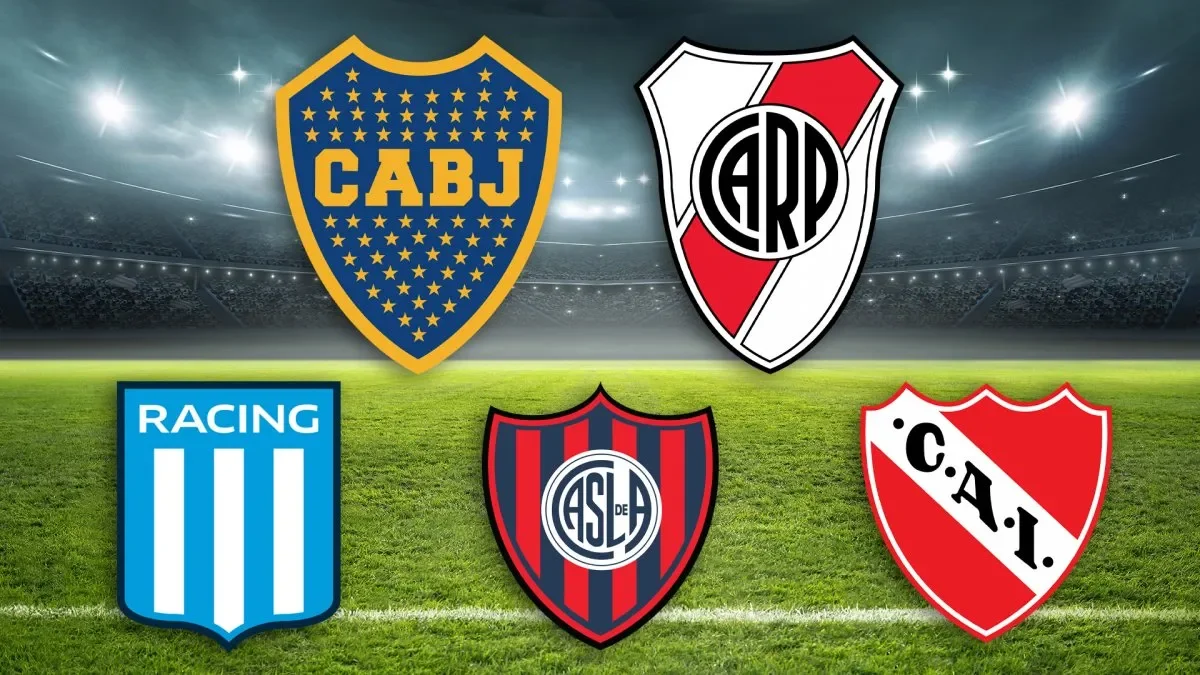El insólito dato que dejó el sorteo de los torneos para los cinco grandes del fútbol argentino