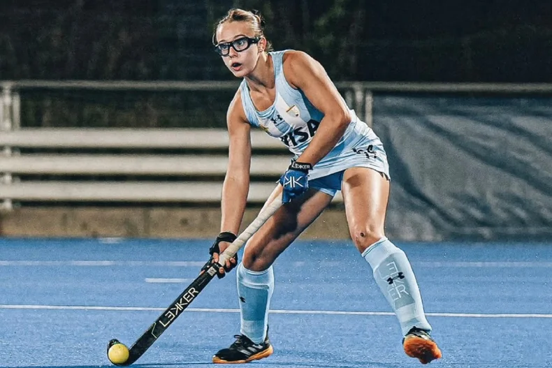 Con Milagros Alastra, Las Leonas golearon a Irlanda en el inicio de la Pro League de hockey sobre césped.