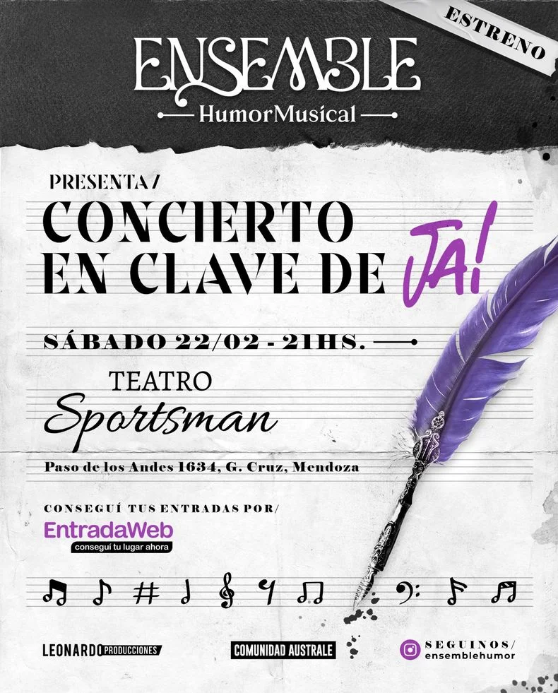 Un evento para reír y bailar