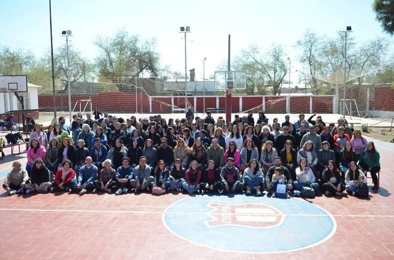 El lanzamiento del frente CREO en el club Pedro Molina, de Guaymallén. 